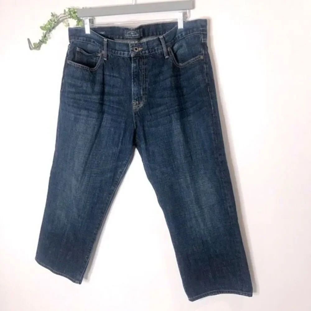 Lucky Brand 221 Slim Straight Jeans Short Men’s 40W x 25L